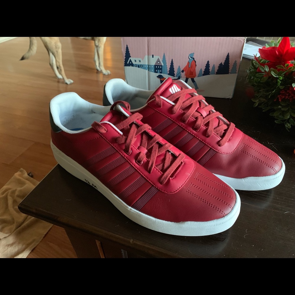K Swiss Red Sneakers
